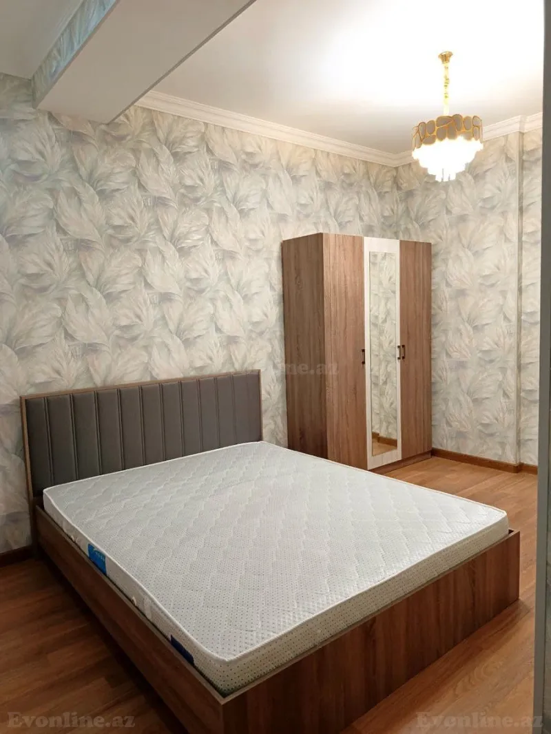 Kirayə verilir 2 otaqlı Mənzil Yeni tikili 75 m² Nərimanov r. - şəkil 3