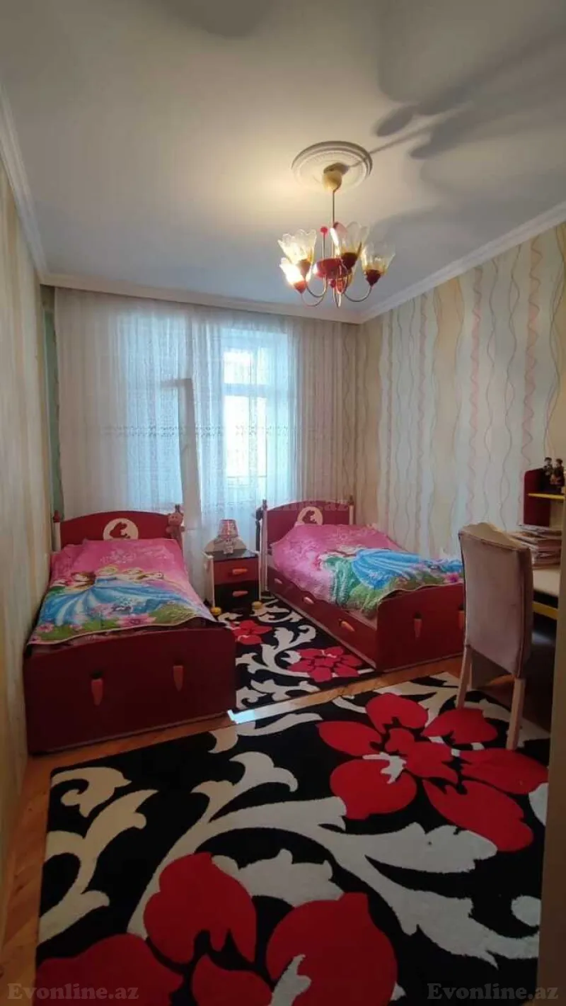 Satılır 3 otaqlı Mənzil Yeni tikili 106 m² Həzi Aslanov m. - şəkil 4