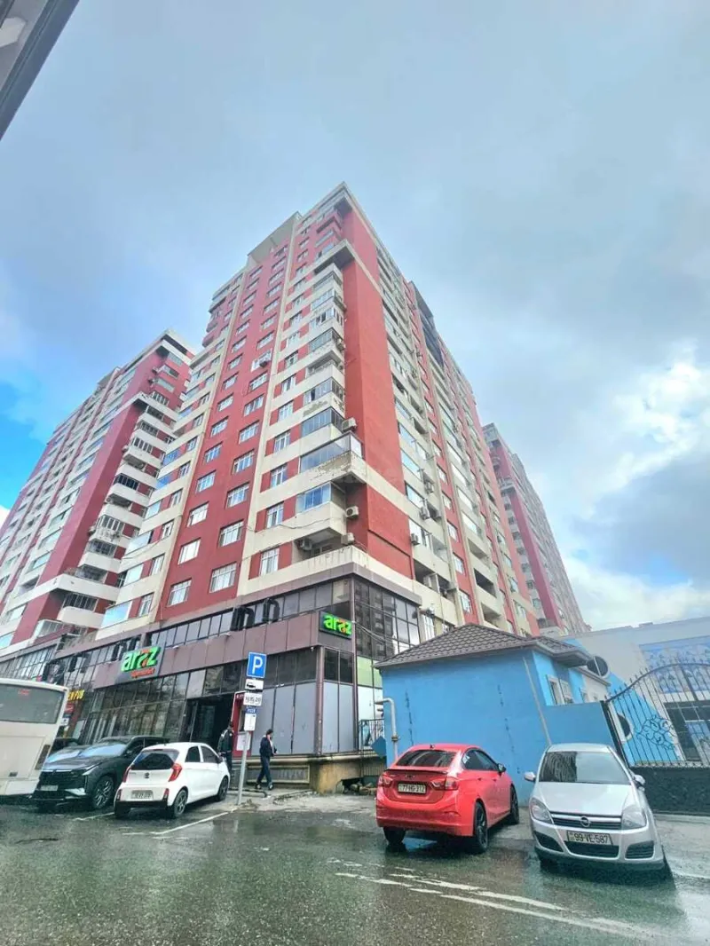 Satılır 3 otaqlı Mənzil Yeni tikili 120 m² Qara Qarayev m. - şəkil 3