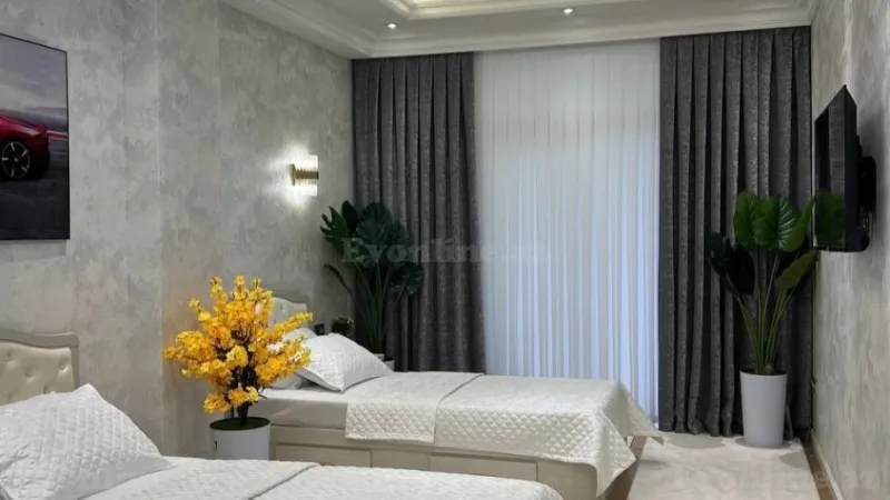 Kirayə verilir 3 otaqlı Mənzil Yeni tikili 110 m² Nəsimi r. - şəkil 4