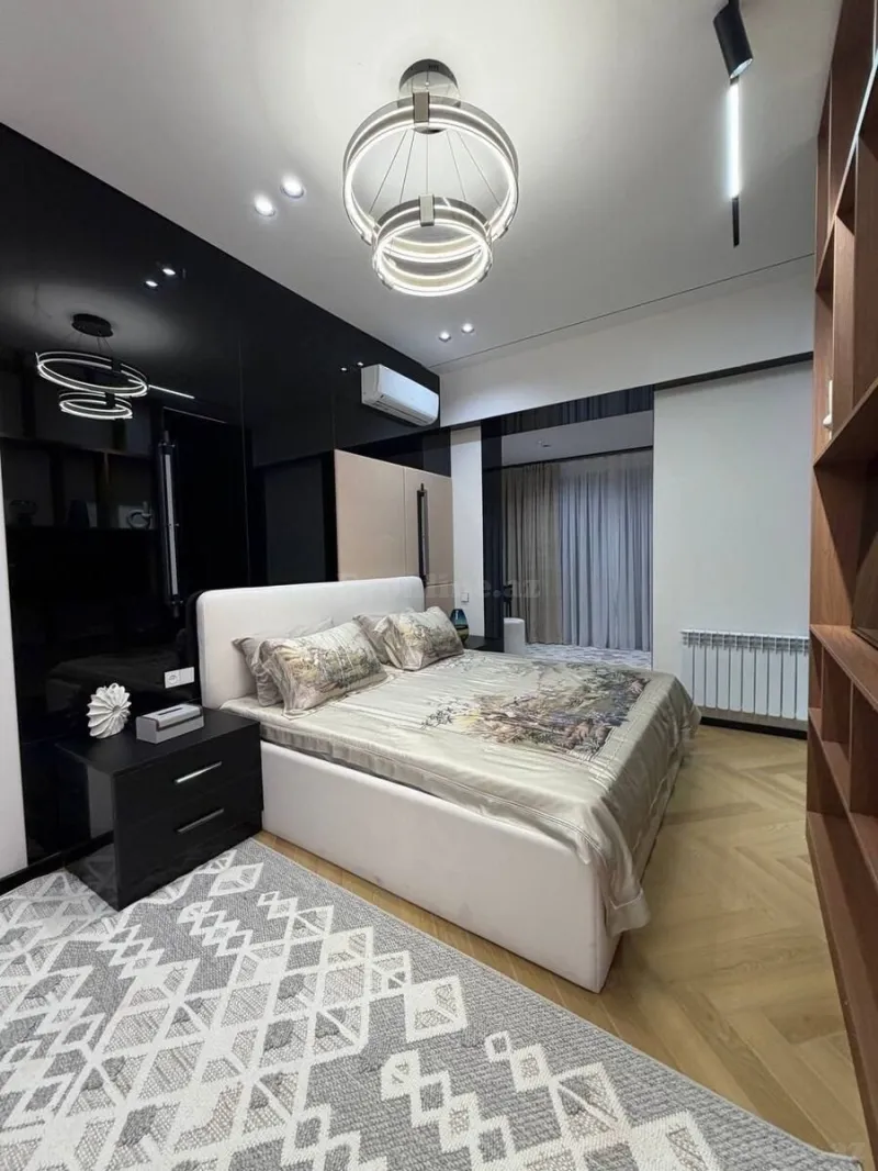 Kirayə verilir 3 otaqlı Mənzil Yeni tikili 110 m² Nərimanov r. - şəkil 3