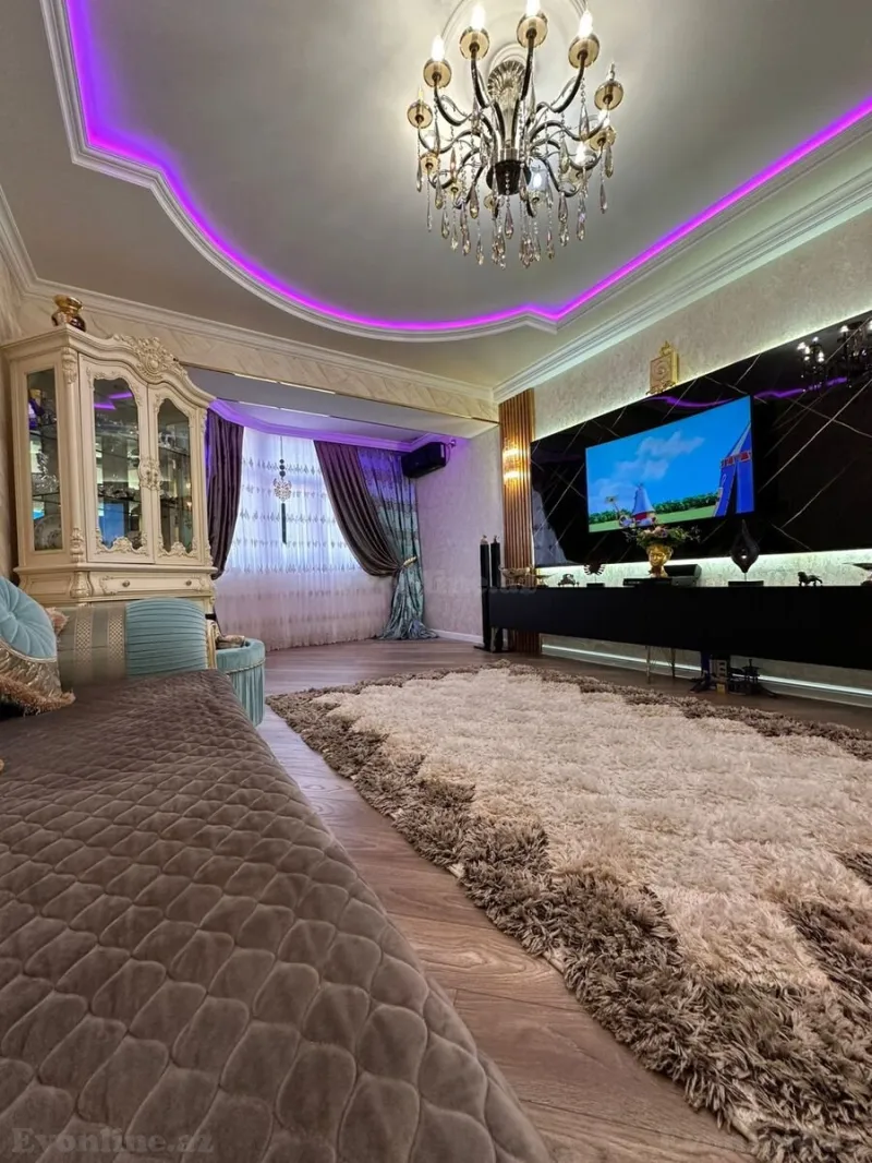 Satılır 3 otaqlı Mənzil Yeni tikili 120 m² Həzi Aslanov m. - şəkil 6