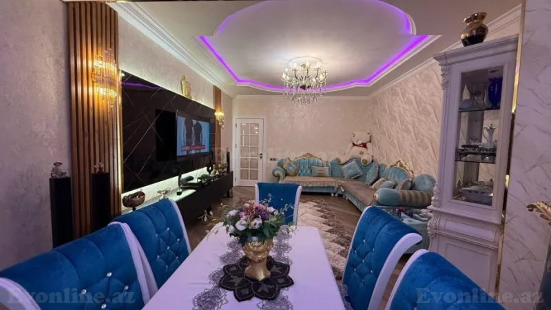 Satılır 3 otaqlı Mənzil Yeni tikili 120 m² Həzi Aslanov m. - şəkil 8