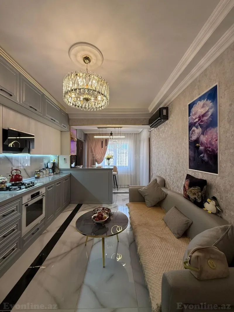 Satılır 3 otaqlı Mənzil Yeni tikili 120 m² Həzi Aslanov m. - şəkil 10
