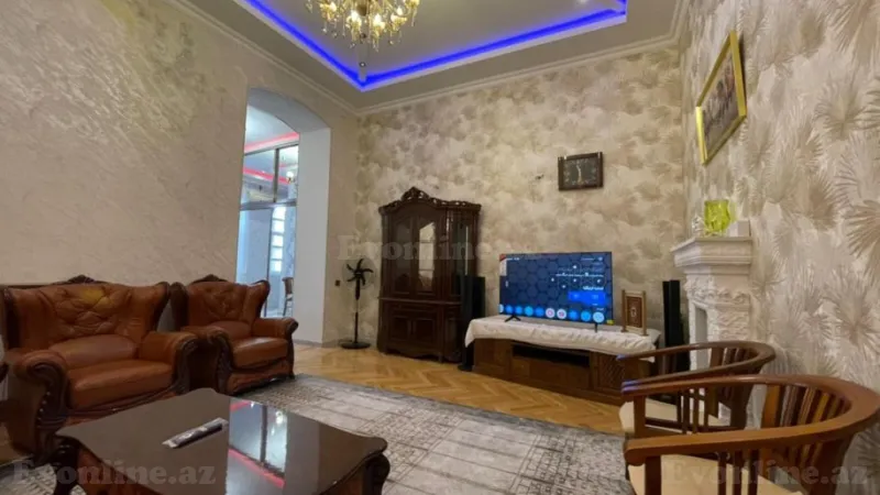 Satılır 3 otaqlı Mənzil Köhnə tikili 100 m² Nizami m. - şəkil 5