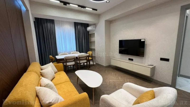 Kirayə verilir 2 otaqlı Mənzil Yeni tikili 70.3 m² Xətai r. - şəkil 2