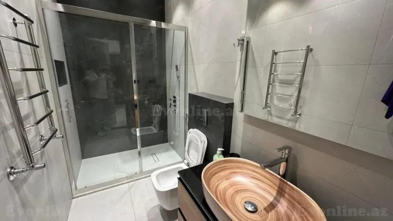 Kirayə verilir 2 otaqlı Mənzil Yeni tikili 70.3 m² Xətai r. - şəkil 12
