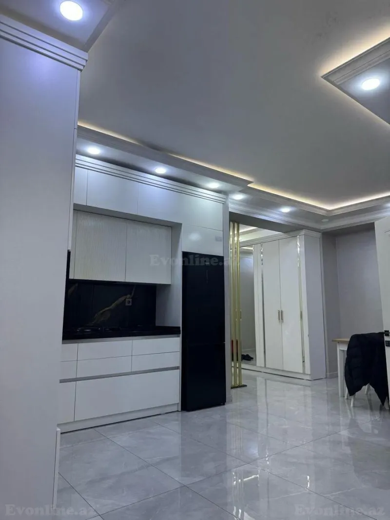 Kirayə verilir 2 otaqlı Mənzil Yeni tikili 90 m² Nəsimi r. - şəkil 4