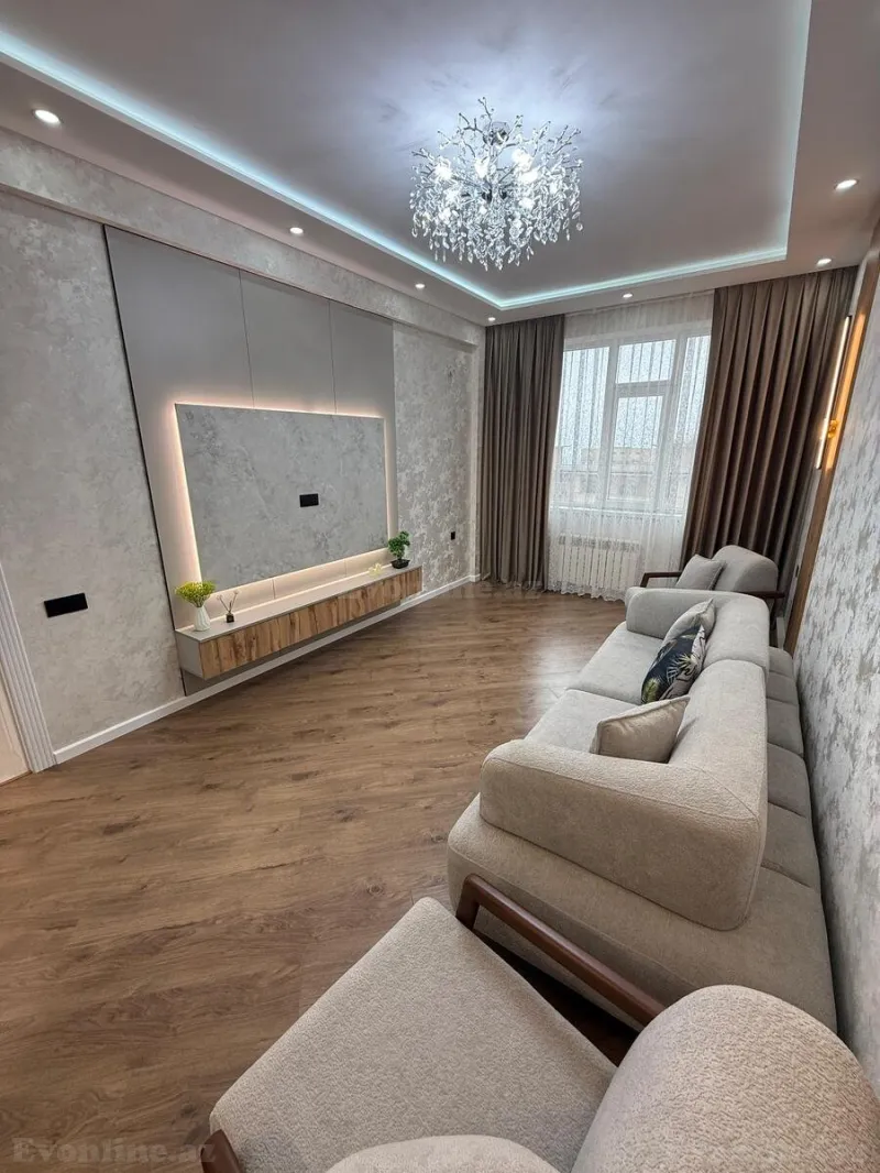 Satılır 3 otaqlı Mənzil Yeni tikili 80 m² Həzi Aslanov - şəkil 2
