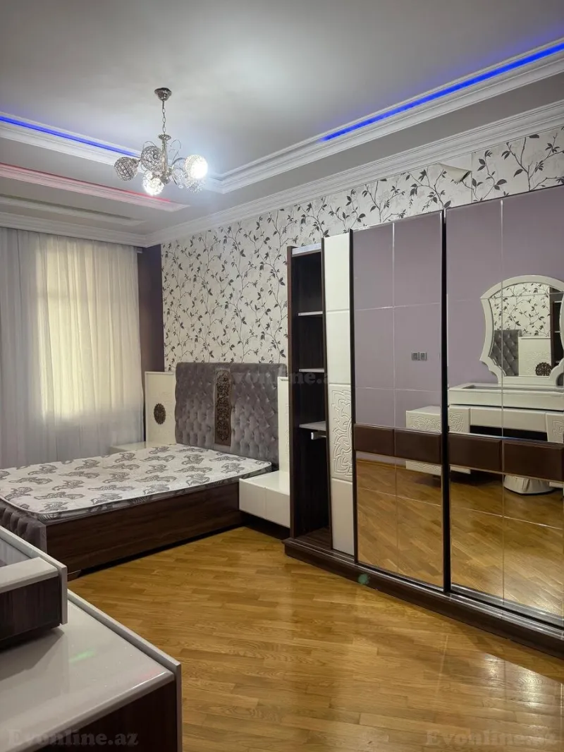 Kirayə verilir 4 otaqlı Mənzil Yeni tikili 160 m² Nəsimi r. - şəkil 5