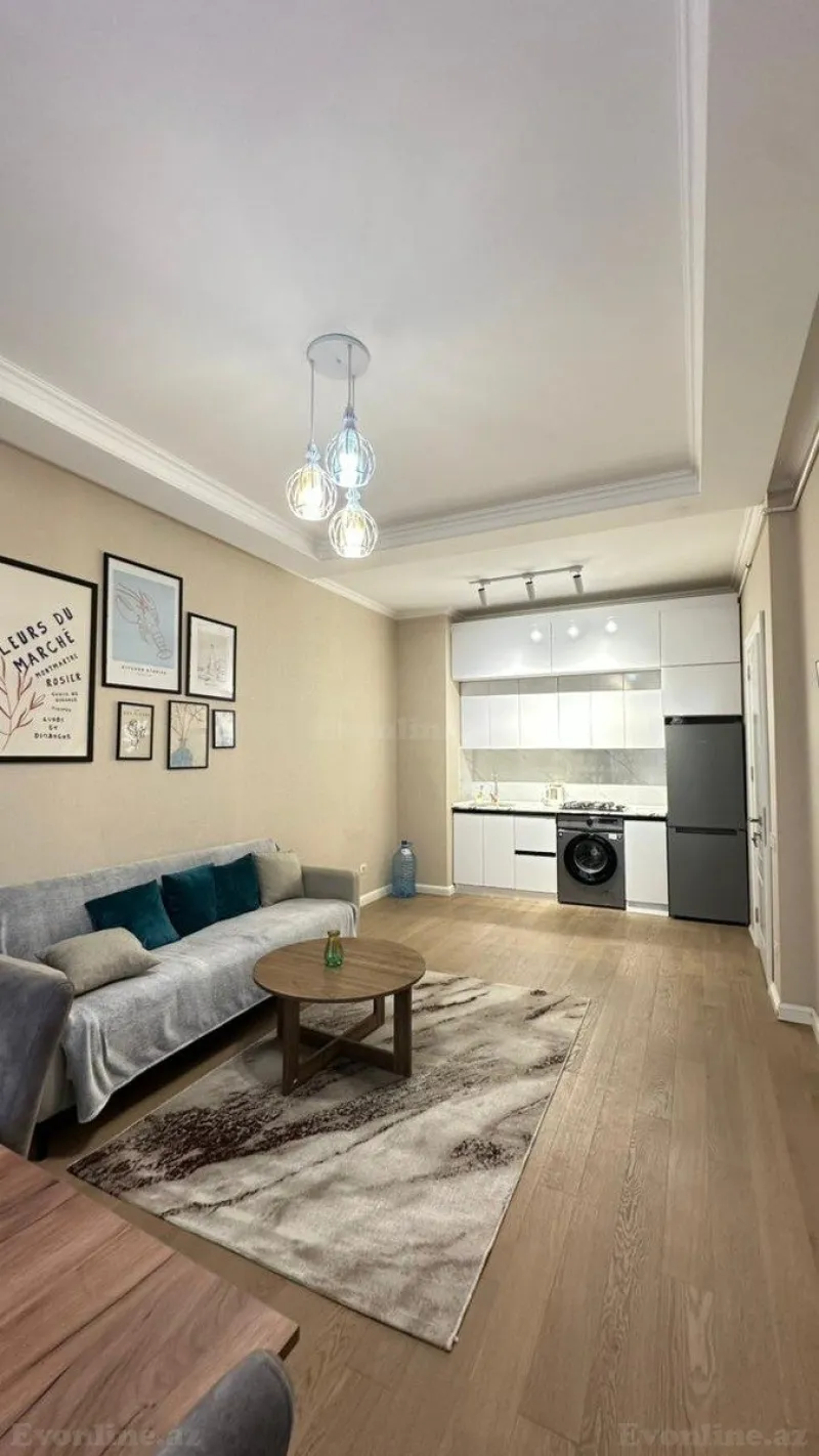 2 otaqlı Mənzil 55 m² Yasamal Kirayə verilir