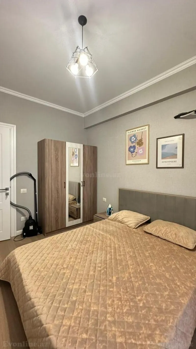 Kirayə verilir 2 otaqlı Mənzil Yeni tikili 55 m² Yasamal - şəkil 5