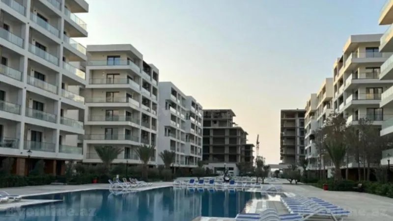 1 otaqlı Mənzil 58 m² Sabunçu r. Satılır