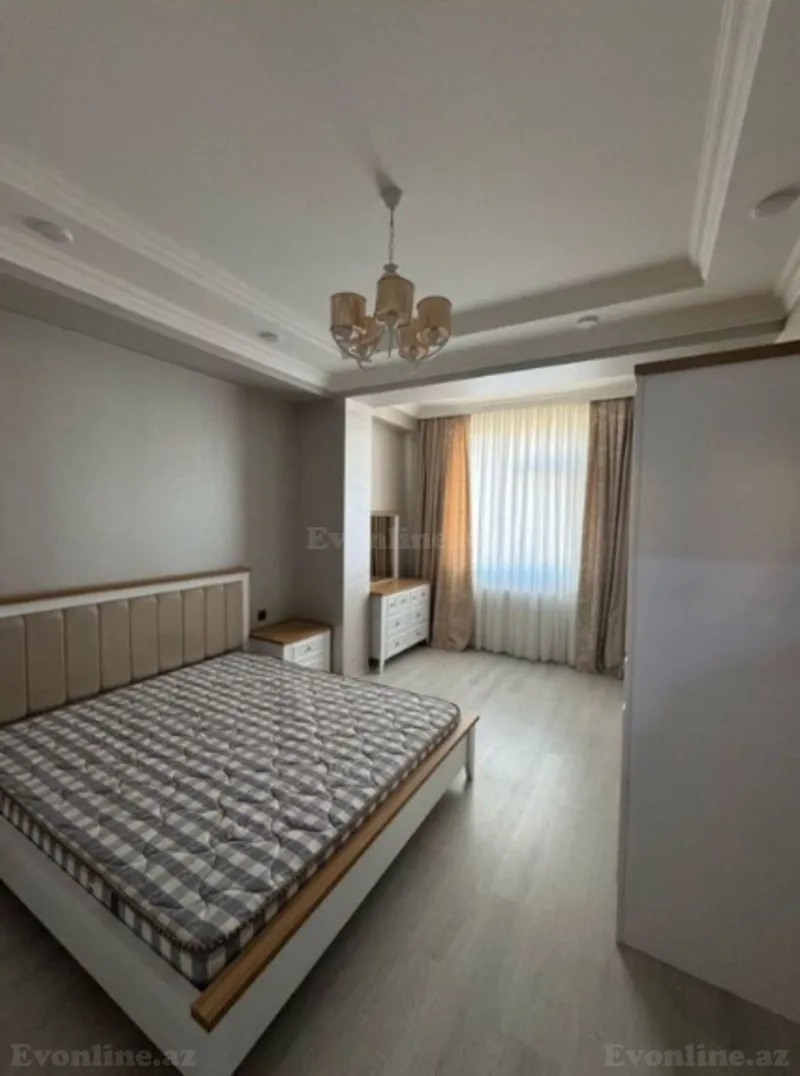 Kirayə verilir 2 otaqlı Mənzil Yeni tikili 90 m² Nəsimi r. - şəkil 3