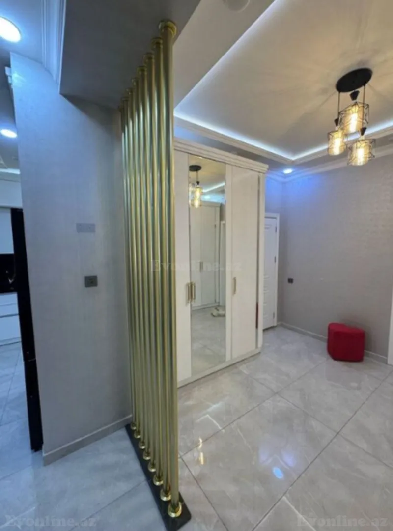 Kirayə verilir 2 otaqlı Mənzil Yeni tikili 90 m² Nəsimi r. - şəkil 4