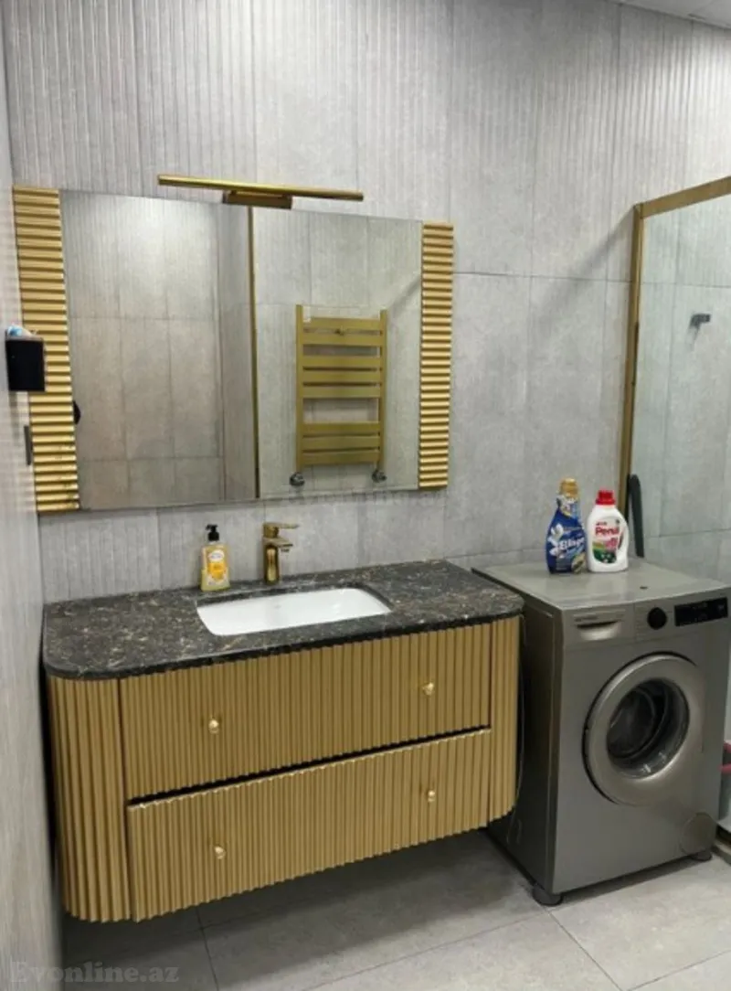 Kirayə verilir 2 otaqlı Mənzil Yeni tikili 90 m² Nəsimi r. - şəkil 12