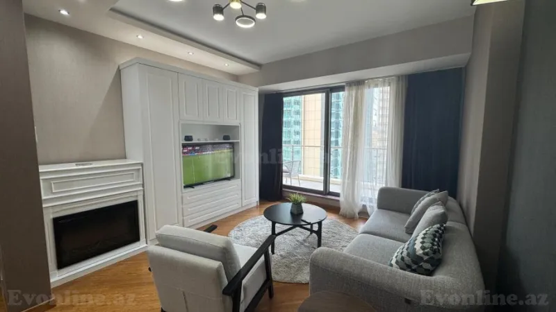 Kirayə verilir 2 otaqlı Mənzil Yeni tikili 85 m² 28 May m. - şəkil 4