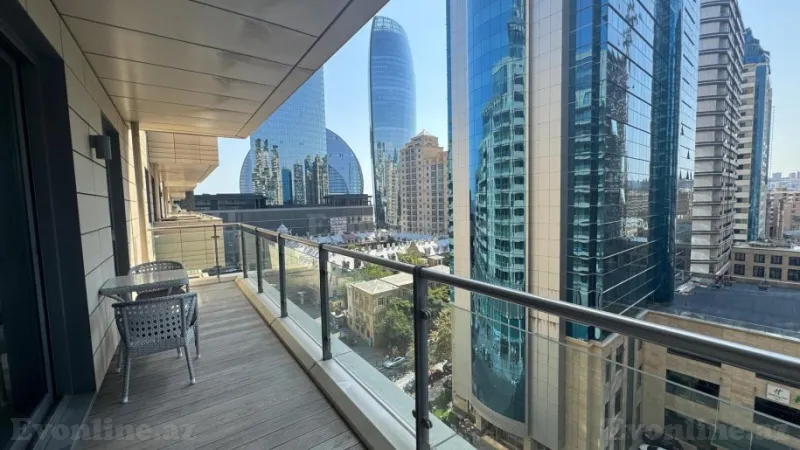 Kirayə verilir 2 otaqlı Mənzil Yeni tikili 85 m² 28 May m. - şəkil 20