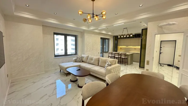 Kirayə verilir 4 otaqlı Mənzil Yeni tikili 160 m² Xətai r. - şəkil 4