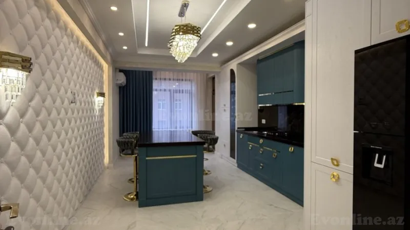 Satılır 4 otaqlı Mənzil Yeni tikili 206 m² Nəsimi r. - şəkil 5