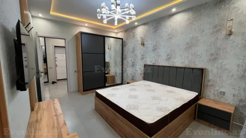 Kirayə verilir 2 otaqlı Mənzil Yeni tikili 70 m² 8 Noyabr m. - şəkil 5