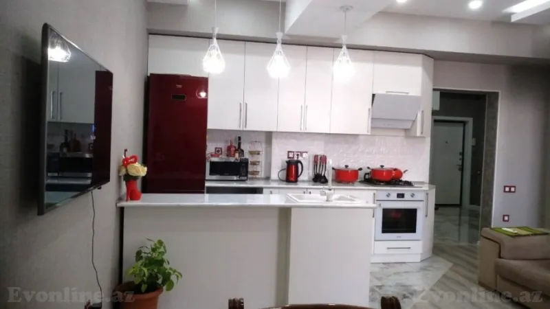 Satılır 3 otaqlı Mənzil Yeni tikili 110 m² Nəsimi r. - şəkil 6