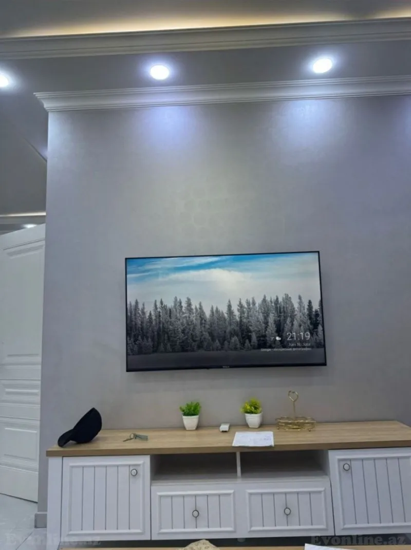 Kirayə verilir 2 otaqlı Mənzil Yeni tikili 100 m² 8 Noyabr m. - şəkil 3