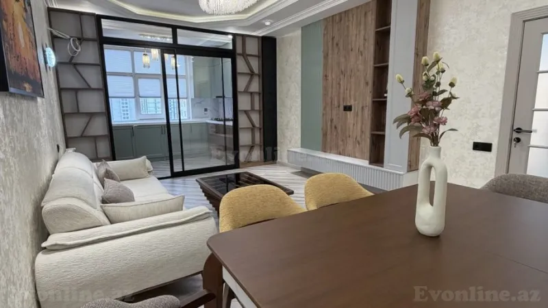 Satılır 3 otaqlı Mənzil Yeni tikili 90 m² Xətai r. - şəkil 2