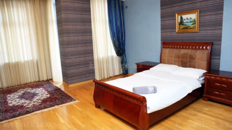 Kirayə verilir 4 otaqlı Mənzil Yeni tikili 210 m² Nəsimi r. - şəkil 11