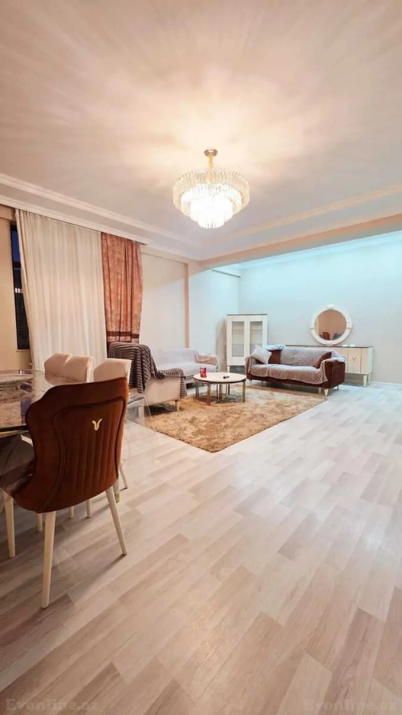 Kirayə verilir 3 otaqlı Mənzil Yeni tikili 125 m² Yasamal r. - şəkil 2