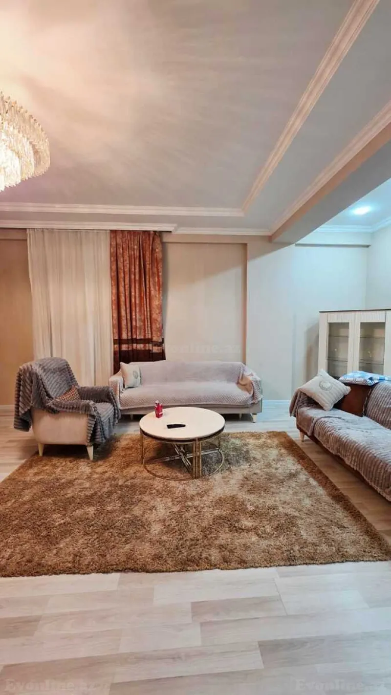 Kirayə verilir 3 otaqlı Mənzil Yeni tikili 125 m² Yasamal r. - şəkil 3