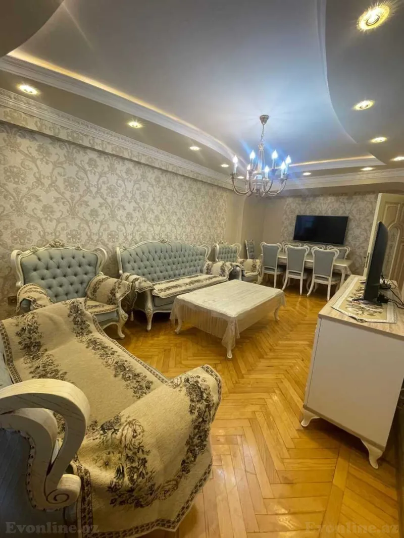 3 otaqlı Mənzil 90 m² Nəriman Nərimanov m. Satılır