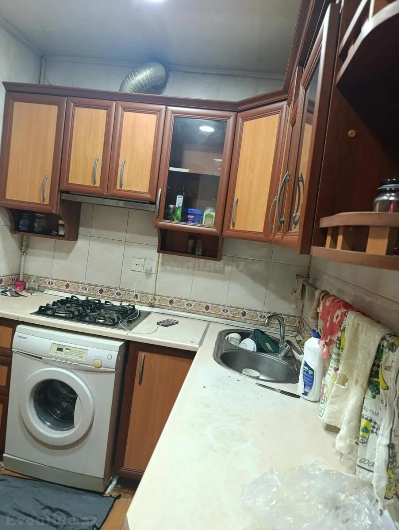 Satılır 1 otaqlı Mənzil Köhnə tikili 48 m² Gənclik m. - şəkil 2