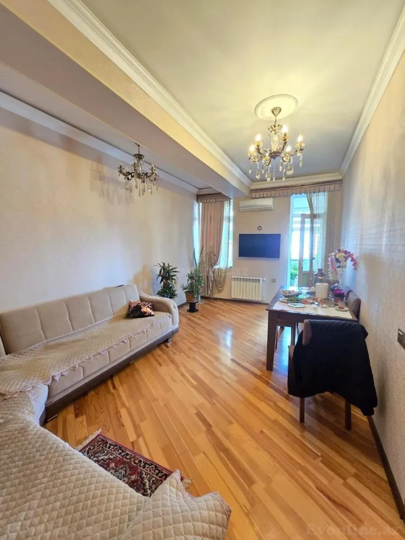 Satılır 2 otaqlı Mənzil Yeni tikili 60 m² Qara Qarayev m. - şəkil 2
