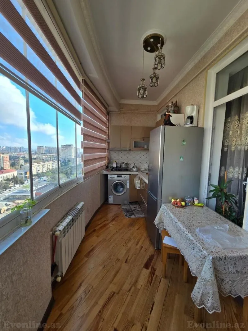 Satılır 2 otaqlı Mənzil Yeni tikili 60 m² Qara Qarayev m. - şəkil 5