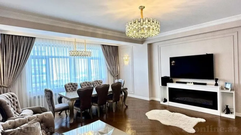 4 otaqlı Mənzil 134 m² Qara Qarayev m. Satılır