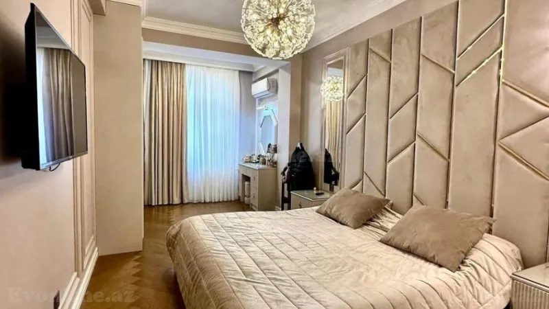 Satılır 4 otaqlı Mənzil Yeni tikili 134 m² Qara Qarayev m. - şəkil 3