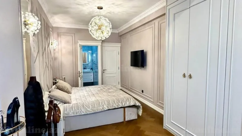 Satılır 4 otaqlı Mənzil Yeni tikili 134 m² Qara Qarayev m. - şəkil 5