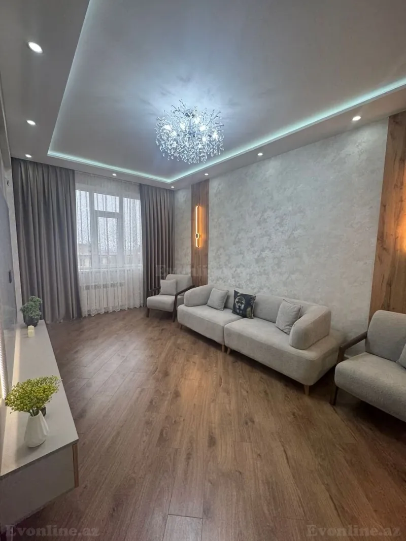 Satılır 3 otaqlı Mənzil Yeni tikili 80 m² Həzi Aslanov m. - şəkil 3