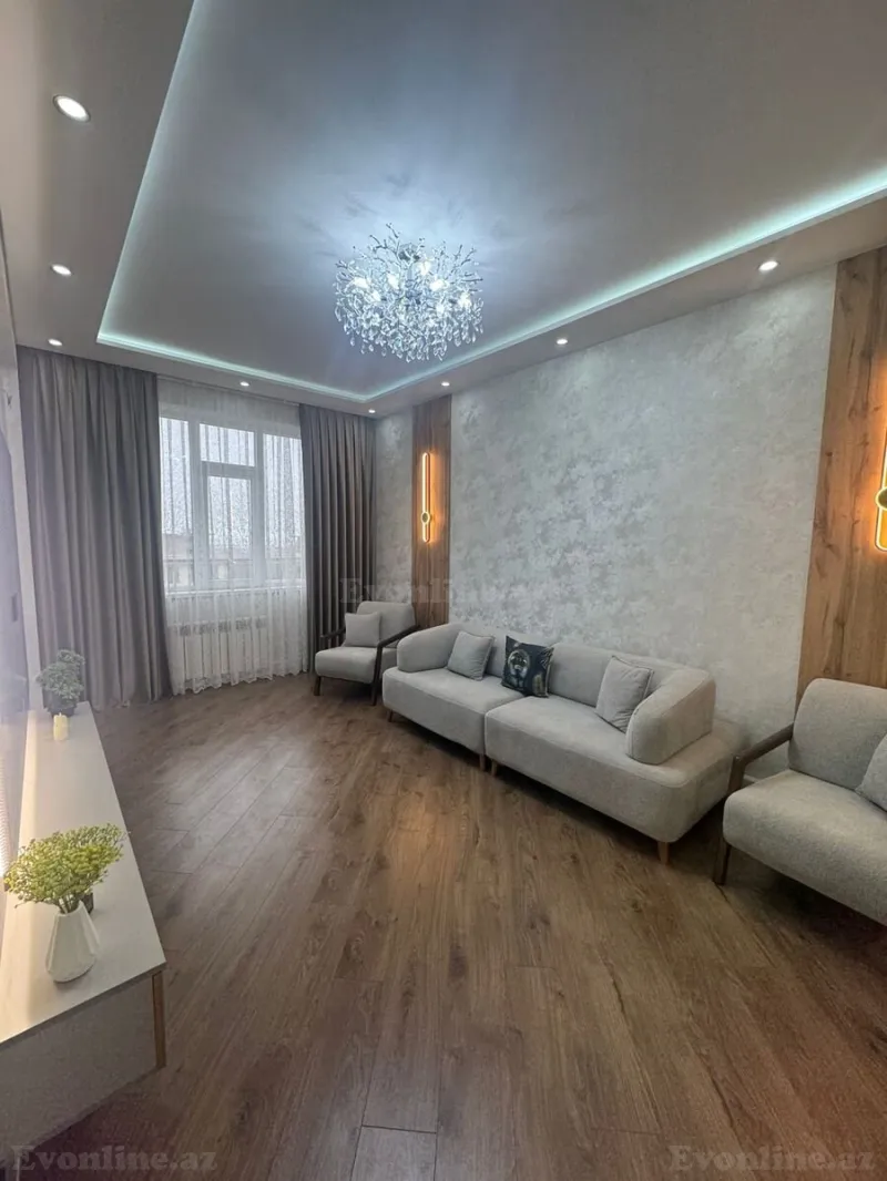 Satılır 3 otaqlı Mənzil Yeni tikili 80 m² Həzi Aslanov m. - şəkil 4