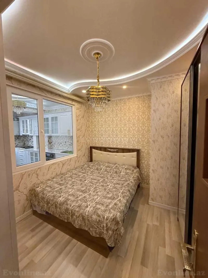 Kirayə verilir 2 otaqlı Mənzil Yeni tikili 60 m² Həzi Aslanov m. - şəkil 3