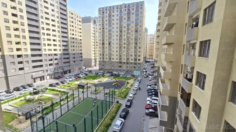 Satılır 3 otaqlı Mənzil Yeni tikili 112 m² Qara Qarayev m. - şəkil 2
