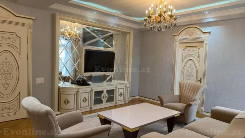Satılır 3 otaqlı Mənzil Yeni tikili 154 m² Nəsimi r. - şəkil 2