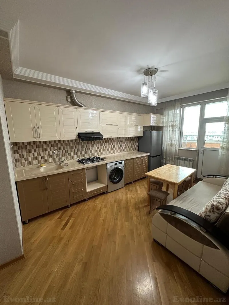 Kirayə verilir 3 otaqlı Mənzil Yeni tikili 96 m² Sabunçu r. - şəkil 2