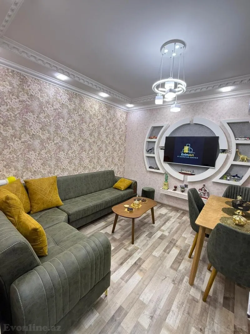 2 otaqlı Mənzil 57 m² Abşeron r. Satılır