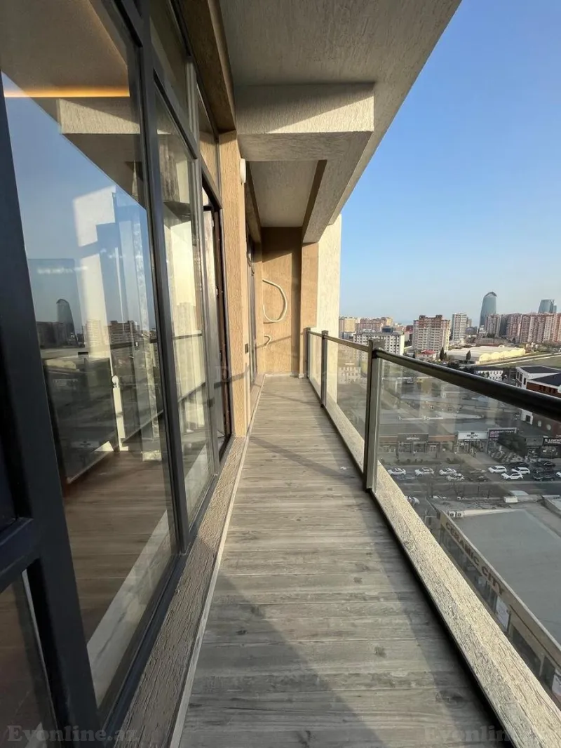 Kirayə verilir 2 otaqlı Mənzil Yeni tikili 95 m² Nərimanov r. - şəkil 5