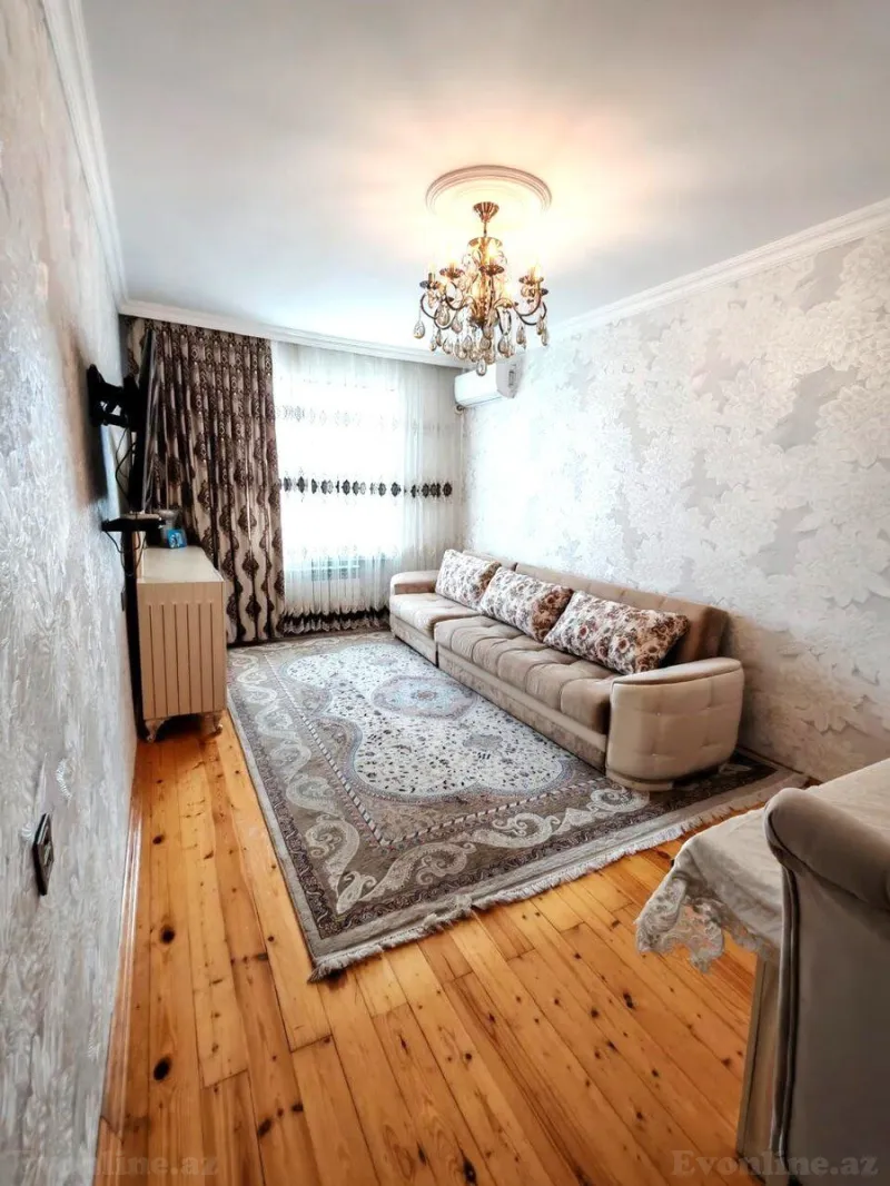 Satılır 2 otaqlı Mənzil Köhnə tikili 65 m² Həzi Aslanov m. - şəkil 2