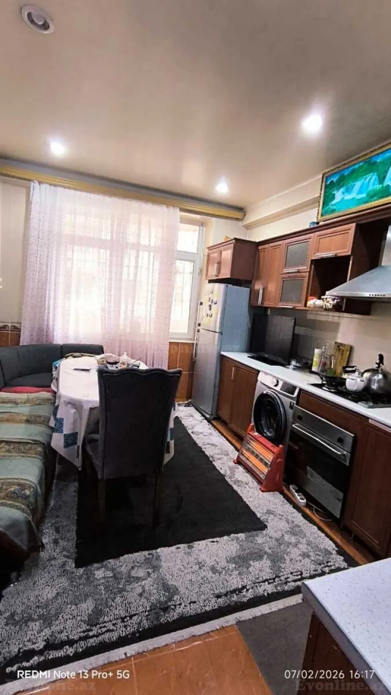 Satılır 3 otaqlı Mənzil Yeni tikili 105 m² Həzi Aslanov m. - şəkil 5