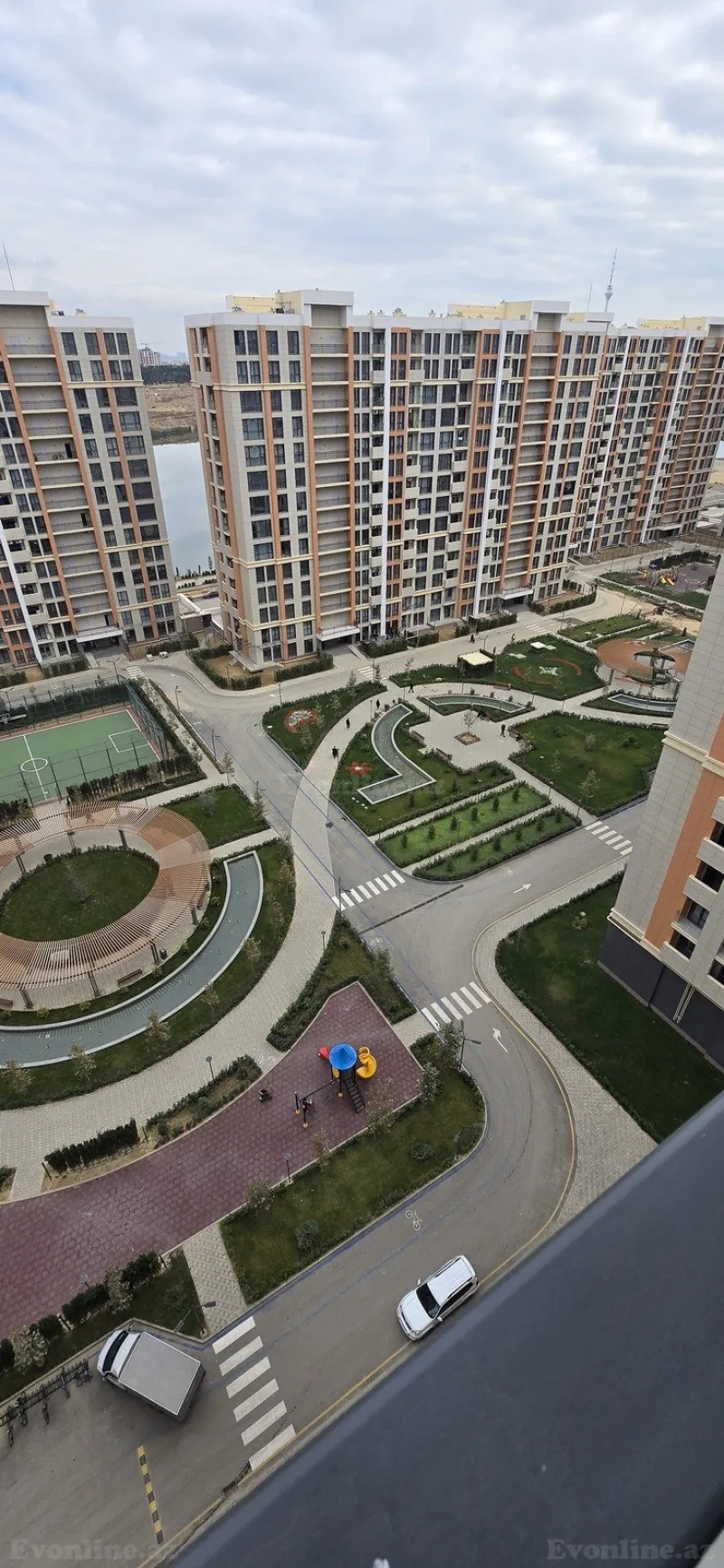 Satılır 2 otaqlı Mənzil Yeni tikili 50 m² Yasamal r. - şəkil 2