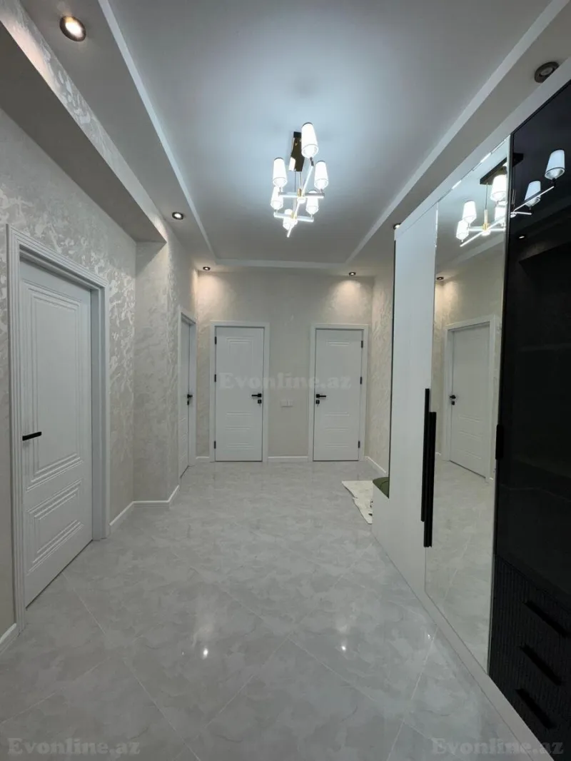Satılır 3 otaqlı Mənzil Yeni tikili 88 m² Həzi Aslanov m. - şəkil 3